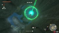 You&rsquo;ll need to dive through all of the rings to get the shrine to appear.