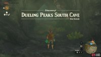 The southern cave will be found higher up on the cliffside