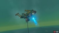 Watch the cutscene following getting launched into the air