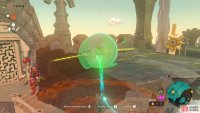 Use Ultrahand to place a bubble in the gap.