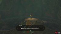 Drop down and you&rsquo;ll find some random lady singing in the well!