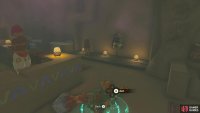 Ascend through the floor to reach the Secret Shop,