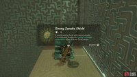 The cage will rotate and you&rsquo;ll slide onto the platform with the chest. Loot it to score a Strong Zonaite Shield.