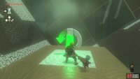 Strike the crystal inside the cage to rotate it,