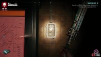 the second is on a wall near some metro maps,