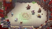 The Mermofwizquard should be your first target, due to its normal attack hitting everyone.