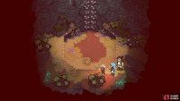 The first one leads to a cave with a bunch of Mushrooms.