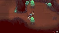 There will be two crystals here, so push one onto the tile to the right.