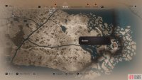 A zoomed out look at the map where the Lost Book is located.