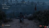You can dive into the oasis and follow the marker to the cave entrance.