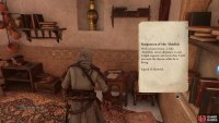 Read the resignation letter on the table.