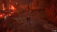Eventually, you&rsquo;ll end up here. Follow the path and head through the collapsed tower to the right.
