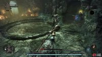 Before you can damage the boss, you&rsquo;ll need to destroy the parasite which is hidden in the alcove to the right.