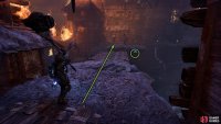 Enter the Umbral Realm, and pull the platform over to &ldquo;complete&rdquo; the bridge.