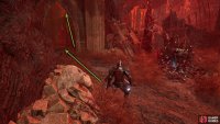 From the Bloody Pilgrim Vestige, enter the doorway and head up the stairs to your right.