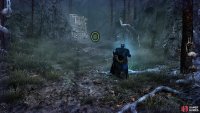 Follow the path around the corner while defeating the two Shuja Warriors, and the Pilgrim Mage. Follow the path up the slope and use the Effigy on your right.