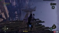 Make sure to parkour over these platforms to cross the broken platform gap.