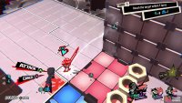 Have Joker ride the red platform down and head left to find an enemy he can melee for a One More.
