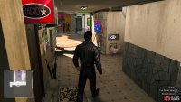 The first chicken is in the adjacent hallway, by the person who gave you the mission.