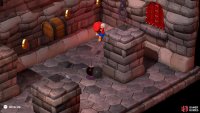 Action Course 1 - Room 2: Use the cannonball to reach the door at the end while avoiding the bombs.