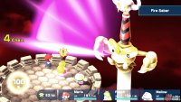 Fire Saber: A difficult attack to block. Time the block just after the third swing.
