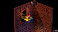 Jump down from here, on this ledge.