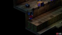 Jump up and hit the southwesternmost J-box to get the cannons firing,