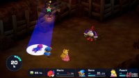 Use Peach to heal and revive your party members.