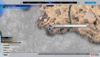 The location of Cactuar Rock III on the map.