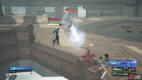 Chi Burst is a little longer, so move out of range of it.