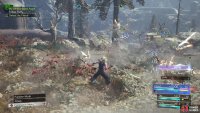 Cloud&rsquo;s spinning slash attack (hold Square) is ideal for taking out the Guard Bees.