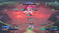 Keep pushing robots out to eventually bring the boss&rsquo; HP down to zero.