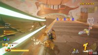 If you feel like you&rsquo;ll fall off, use the walls on the outer portion of the turns to help.