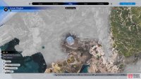 The location of the first item you need on the map.