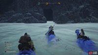 Ride your chocobo into a watery cave and chocojet up,