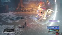 Lunar Slash is a quick uppercut with the axe.