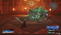 The Adamantoise will try to cast various buffs on itself, like Protect.
