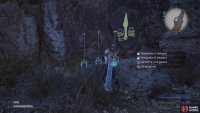 There are various markings drawn by Yuffie that will guide you along the way.