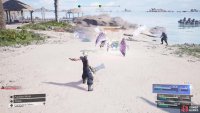 Use Fire when the crabs are in a defensive position.
