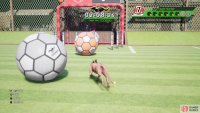 The later goals will have obstacles in front of them, so you might need to lob the ball over them.