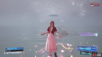 If you have Aerith&rsquo;s Limit Break, use Healing Wind during it to block and heal Cloud.