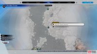 The location of the entrance to Gilgamesh Island on the map.