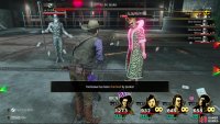 Other than a weak melee attack, the King of Bling can Charm your characters.