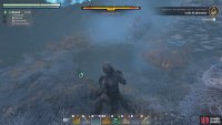 You can find a few clumps of Amber inside the mushroom cave at this location.