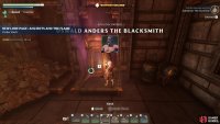 Inside the vault, interact with the chamber to acquire the Blacksmith.