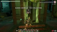 You&rsquo;ll find Alden in the sarcophagus on the wall in the final room.
