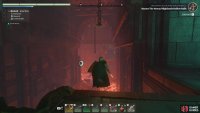Follow the grapple points to the next hallway, leading to the final chamber.