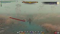 Eventually, you&rsquo;ll reach another intersection. Take the dusty path to the north.