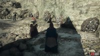 Seek out ore veins along natural stone walls, cliffs, and within caves.
