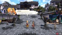 Speak to Lam, then exit the town for another quick scene.